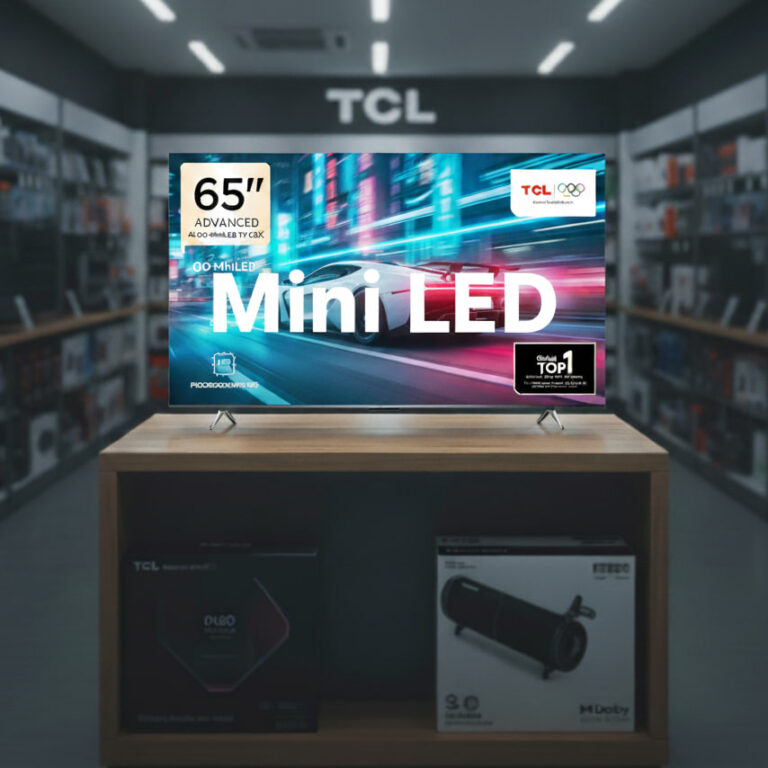 Smart TV TCL C6K, 65″, 144Hz, Mini LED