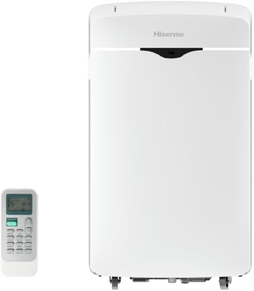 Ar Condicionado Portátil Hisense com Wi-Fi 12.000 BTUs – 127V