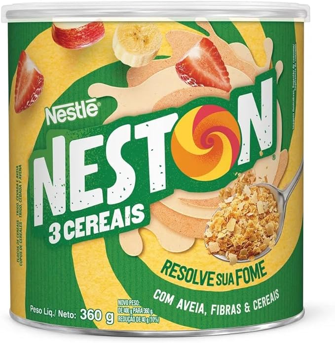Cereal Neston 3 Cereais, 360G