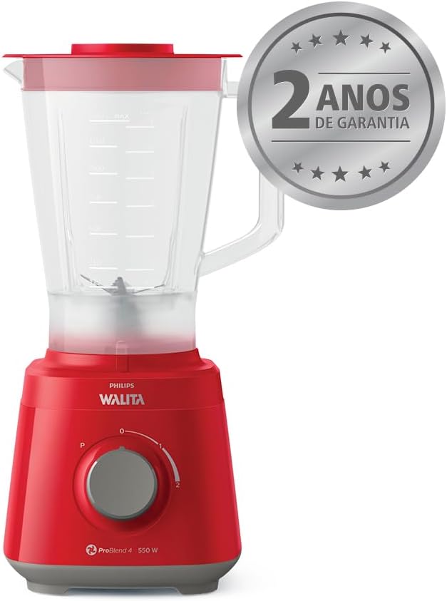 Liquidificador Daily Philips Walita 2L, 550W, 220V