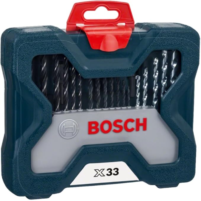 Kit de Pontas e Brocas Bosch X-Line 33 pçs