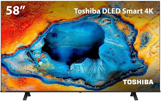 Smart TV Toshiba de 58″, 4K | C350NS | Sitema VIDAA