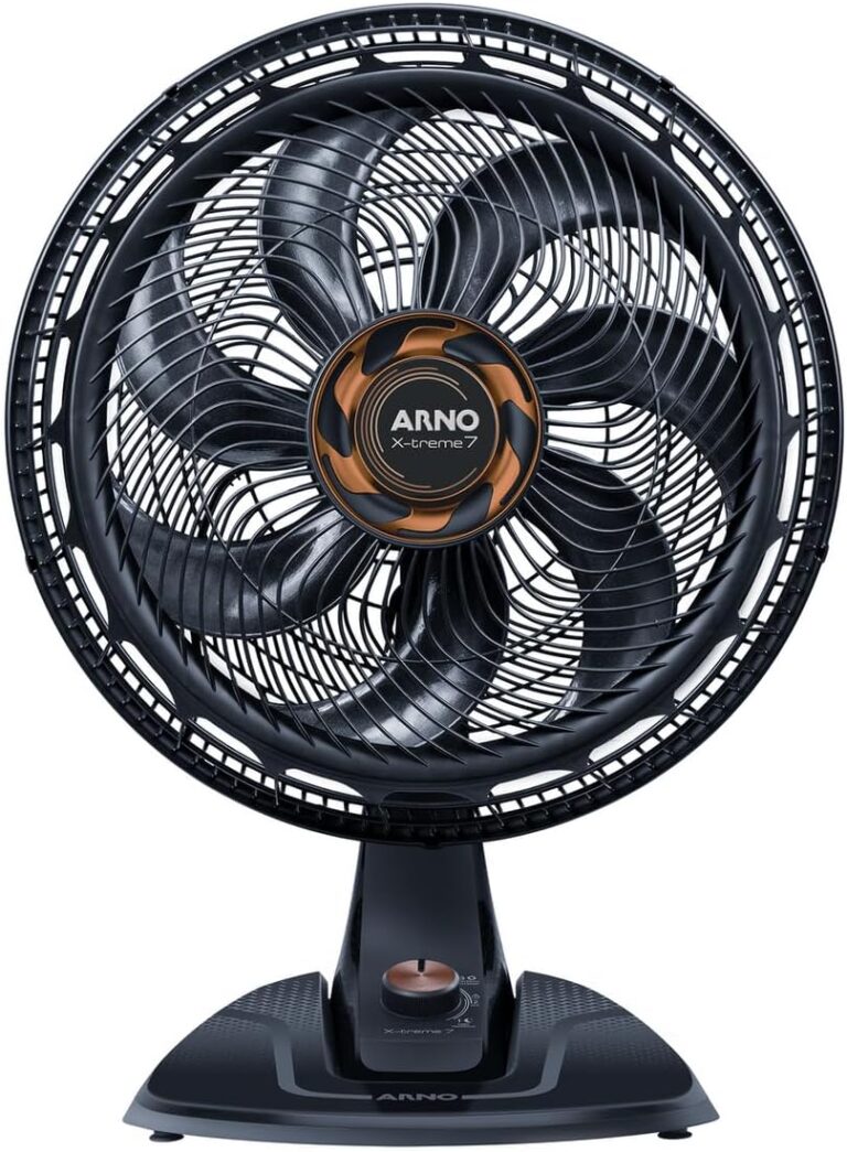Ventilador de Mesa Arno X-TREME 7 Cinza 40cm VE71, 150W