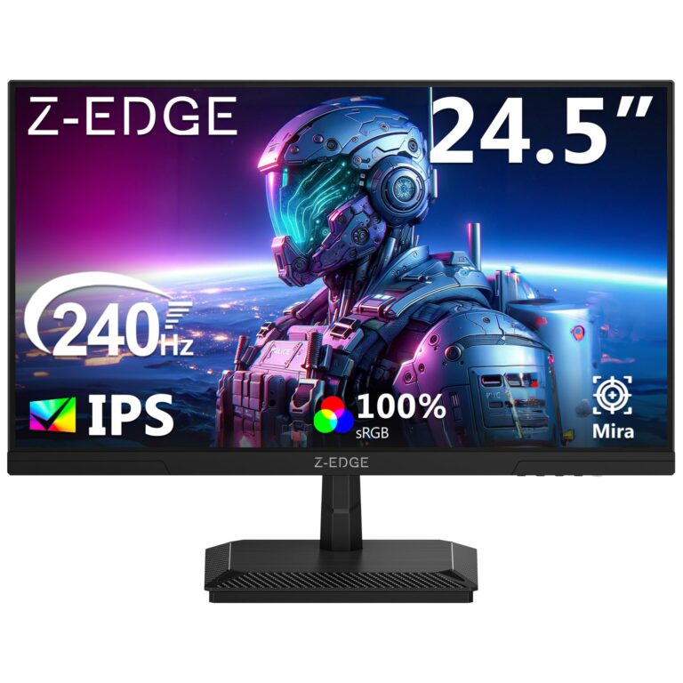 Monitor Gamer Z-Edge 24.5″, 240Hz, 1 ms, IPS, FHD 1080P, FHDs