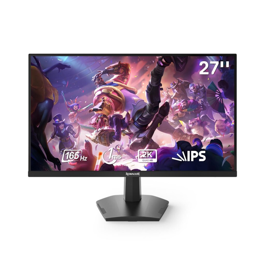 Monitor Gamer Redragon Opal II 27” Quad HD IPS 180hz