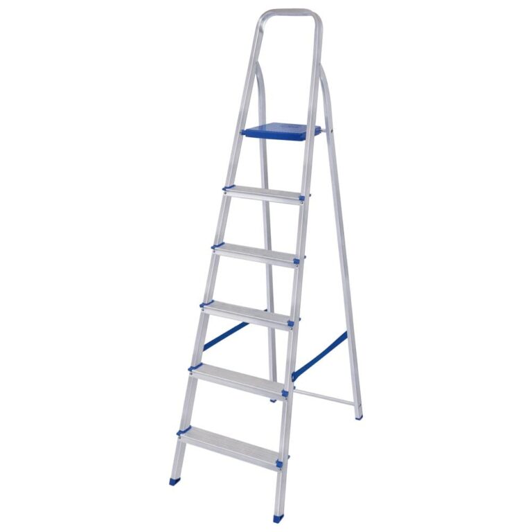 Escada de Alumínio 6 Degraus