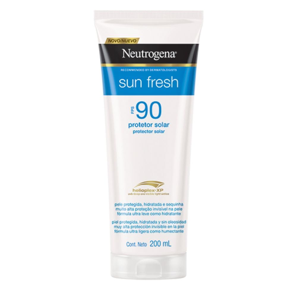 Protetor Solar Neutrogena Sun Fresh FPS 90, 200ml
