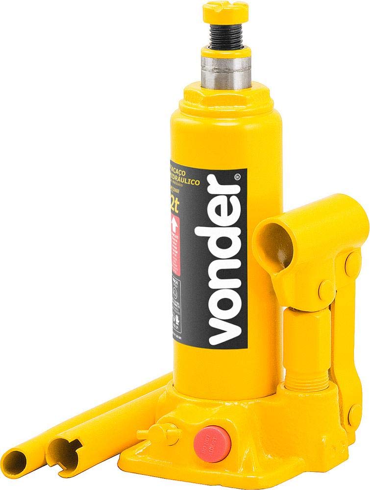 Vonder – Macaco Hidráulico Tipo Garrafa | 2 Toneladas (2TF)