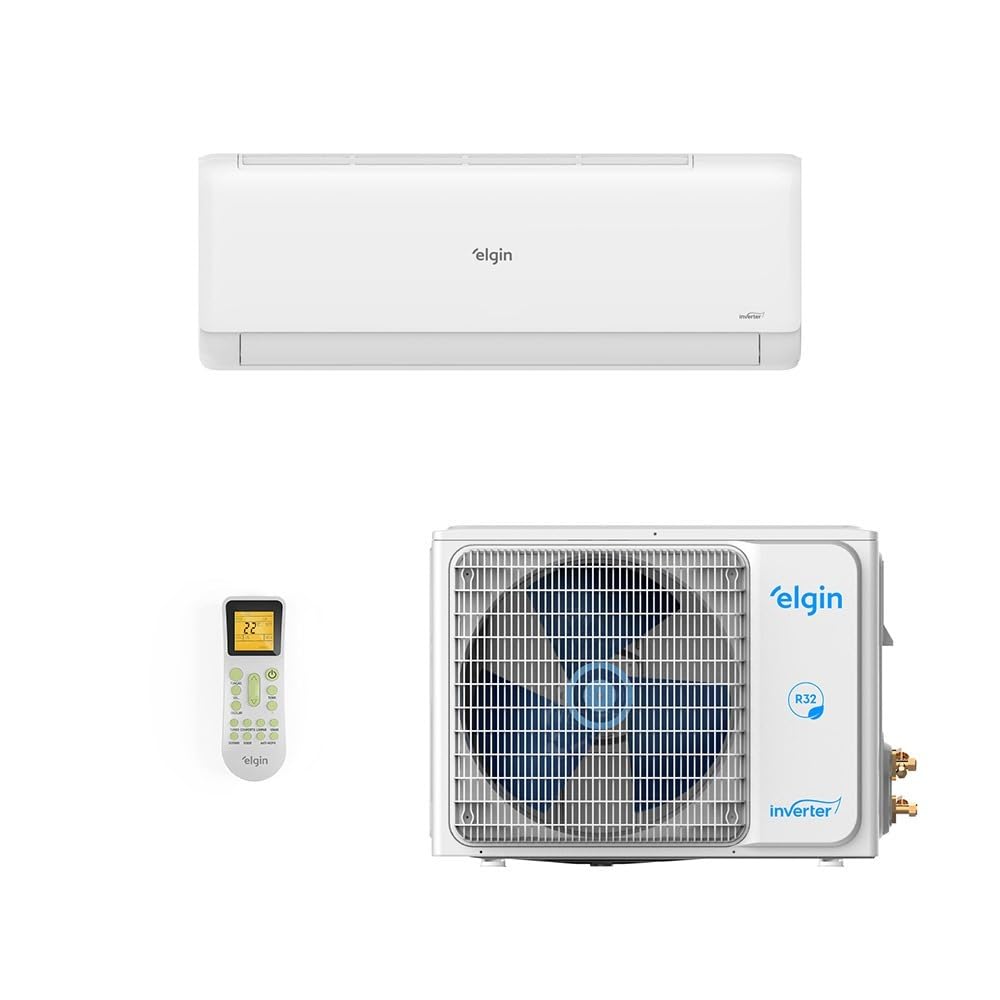 Ar Condicionado Inverter Elgin High Wall Eco Iii Wifi 12.000 Btus Frio 220v