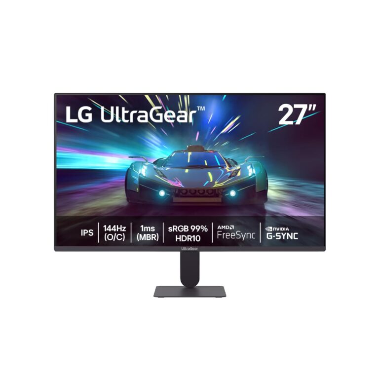 Monitor LG UltraGear™ 27G411A-B 27″,FHD, 144Hz, 1ms (MBR), NVIDIA G-SYNC, AMD FreeSync, HDR10