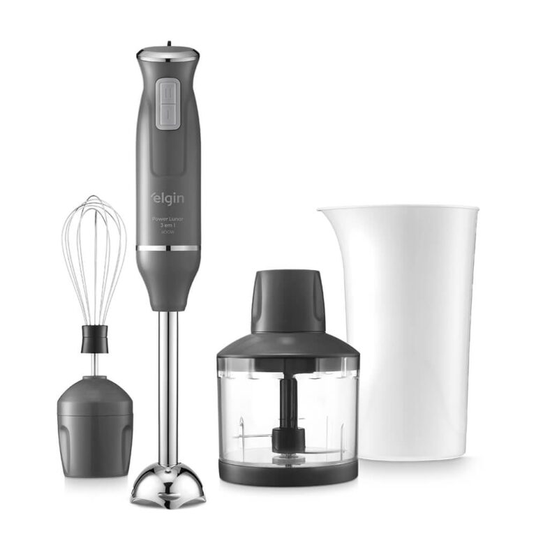 Mixer Power Inox 3 em 1 600W Elgin Luna – Mixer, triturador e batedor