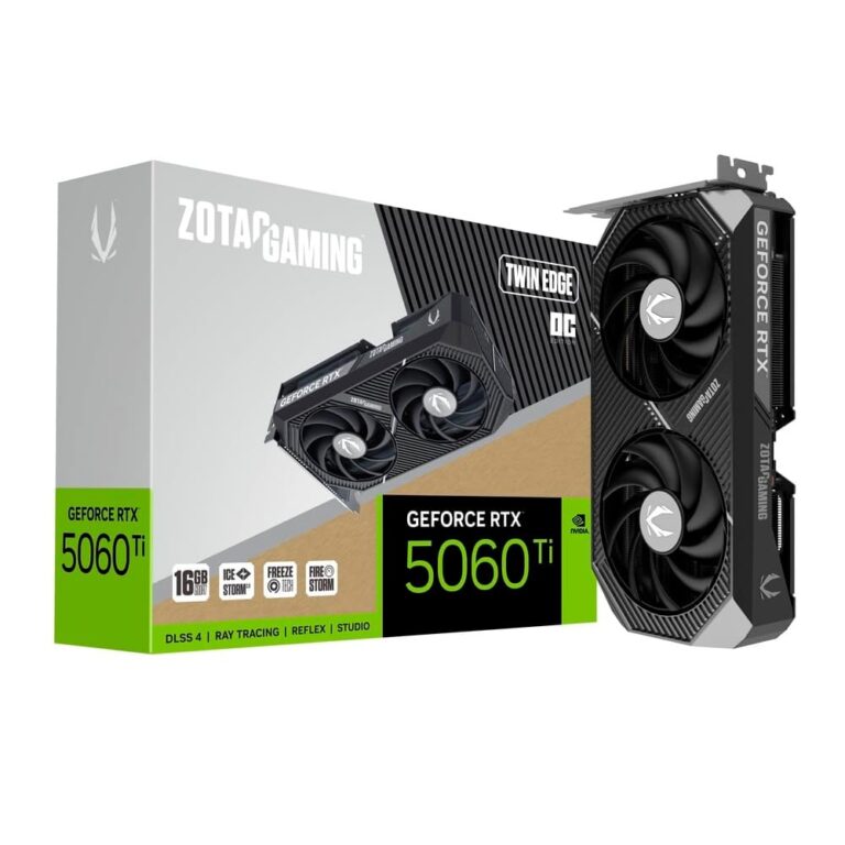 ZOTAC GEFORCE RTX 5060 TI 16GB TWIN EDGE OC