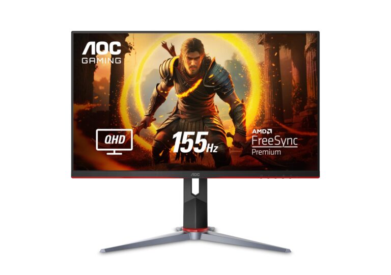 Monitor Gamer AOC HERO QUAD 27″ 155Hz QHD 1440p 1ms AMD FreeSync Q27G2