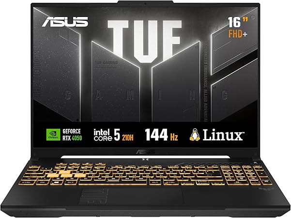 ASUS TUF Gaming F16 Intel Core 5, RTX 4050, 8 GB, 512 GB SSD, KeepOS,16.0” FHD