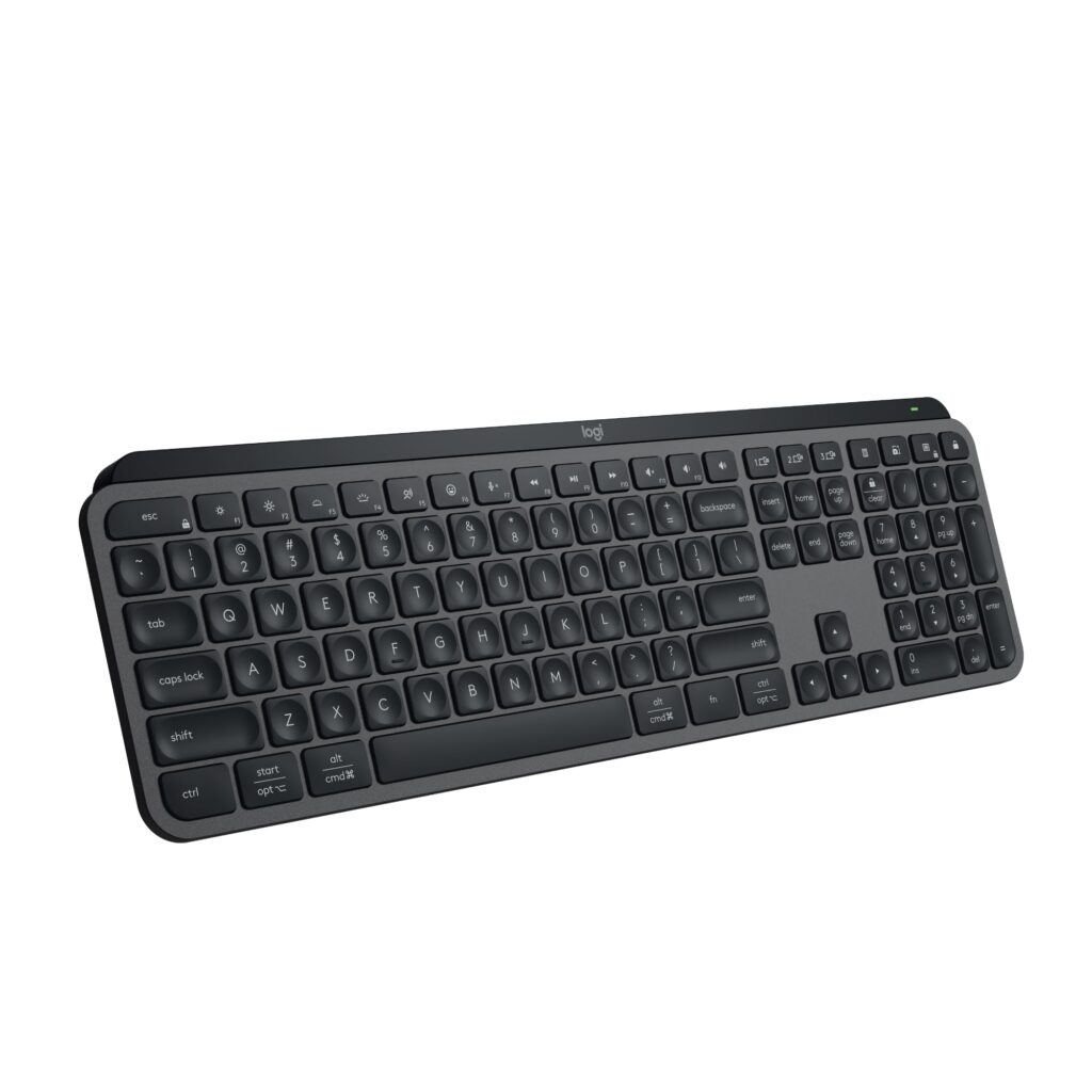 Logitech MX Keys S – Teclado Sem Fio Premium | Silencioso | Retroiluminado | Bluetooth + Logi Bolt