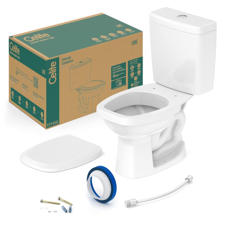 🚽 Seu Momento de Reflexão Merece Conforto – Kit Vaso Celite Completo