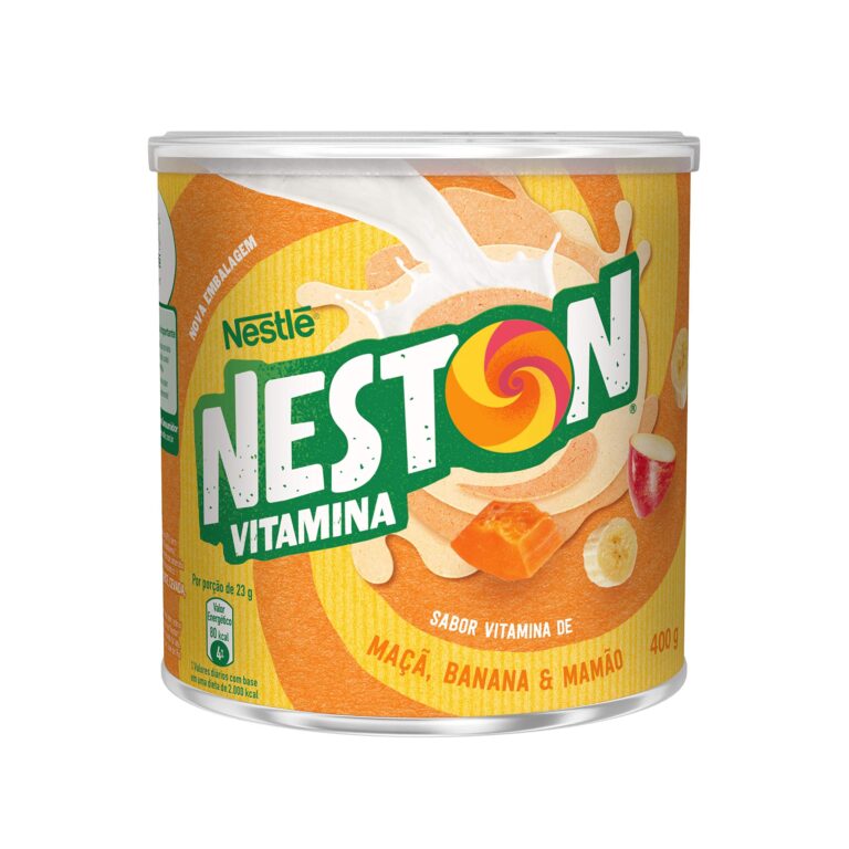 Neston Infantil Vitamina – Maçã, Banana e Mamão | 400g | Cereal Fortificado