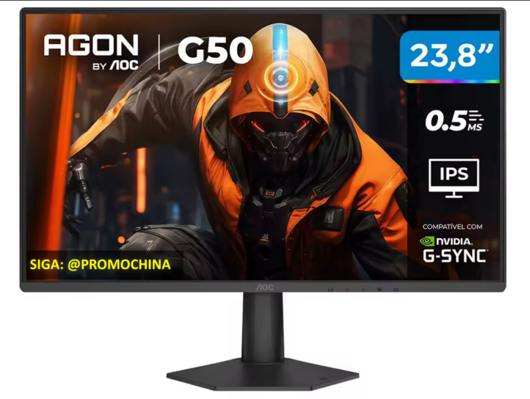 AOC Agon G50 – Monitor Gamer 23,8″ | 144Hz | 0,5ms | IPS | G-Sync