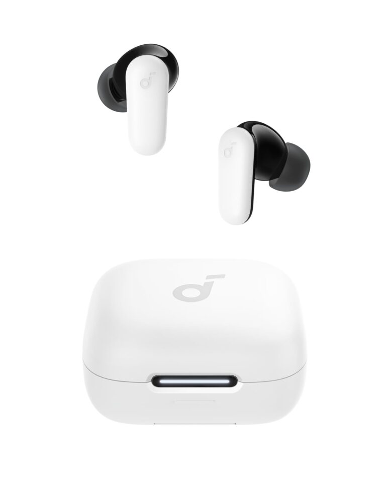 Fone Soundcore P30i | Bluetooth 5.4 | ANC Adaptativo | 45h Bateria | IP54 | Branco