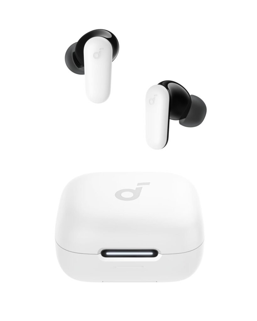 Fone Soundcore P30i | Bluetooth 5.4 | ANC Adaptativo | 45h Bateria | IP54 | Branco