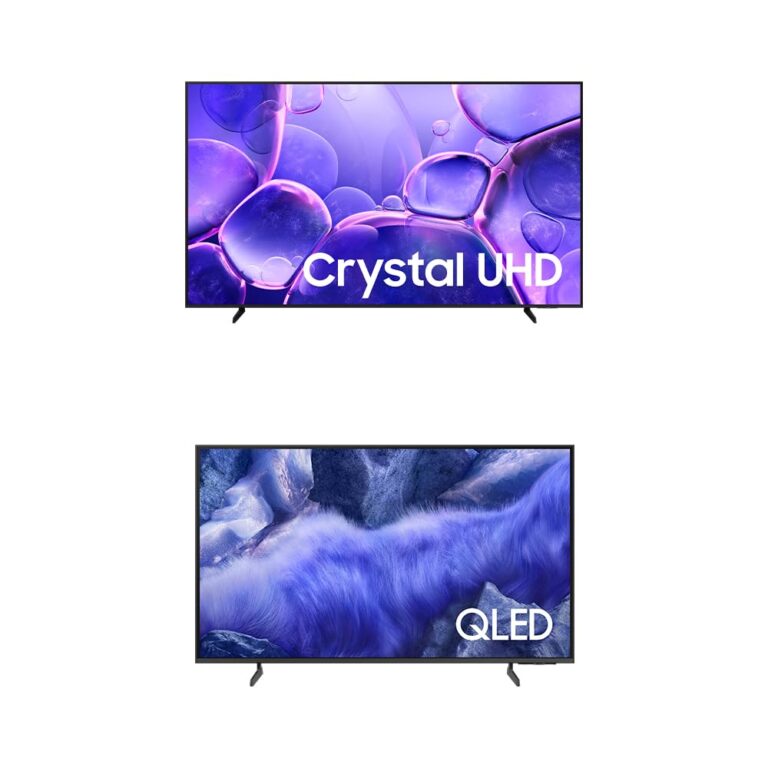 Samsung Combo Smart TV 85″ UHD 4K U8100F + Samsung Vision AI TV 43″ QLED Ultra 4K QEF1