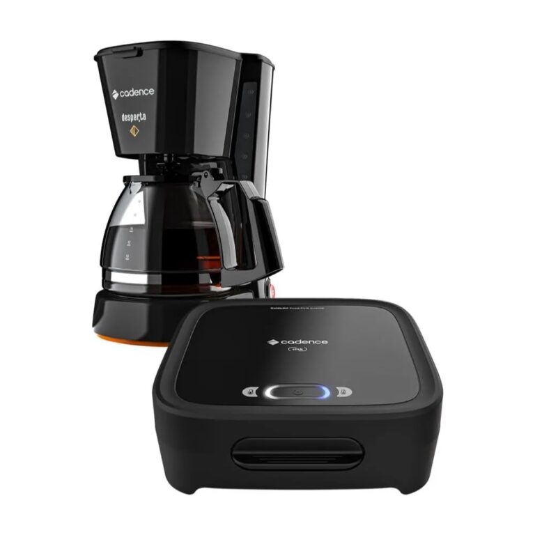 Kit Click Cadence – Sanduicheira e Cafeteira Desperta – 127V