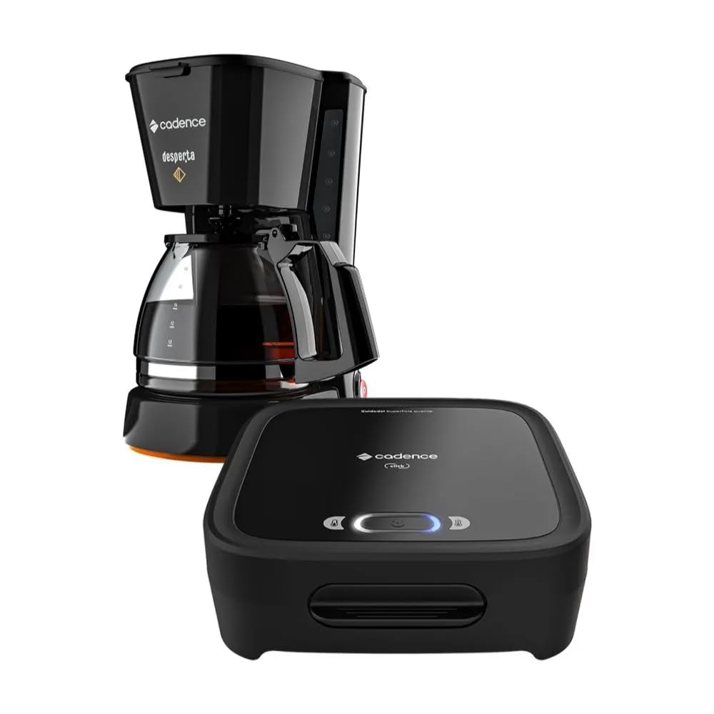 Kit Click Cadence – Sanduicheira e Cafeteira Desperta – 127V