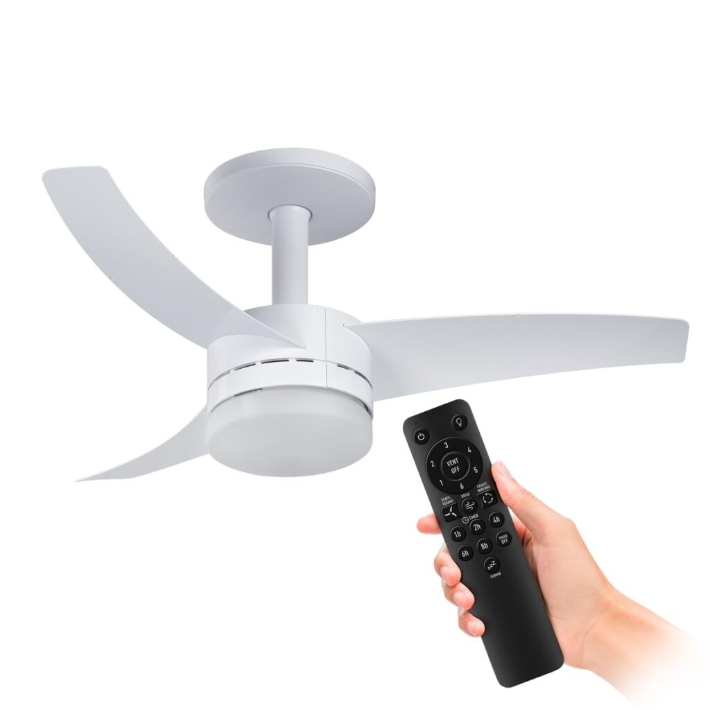 Ventilador de Teto Arno Ultimate | Bivolt | 150W | Controle Remoto | 6 Velocidades | Branco
