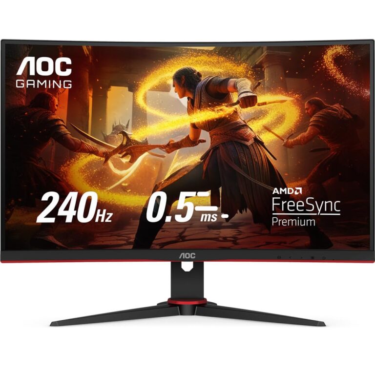 Monitor Gamer AOC LEGEND 27 240Hz 0,5ms, Preta/Vermelho, MEDIO, C27G2ZE