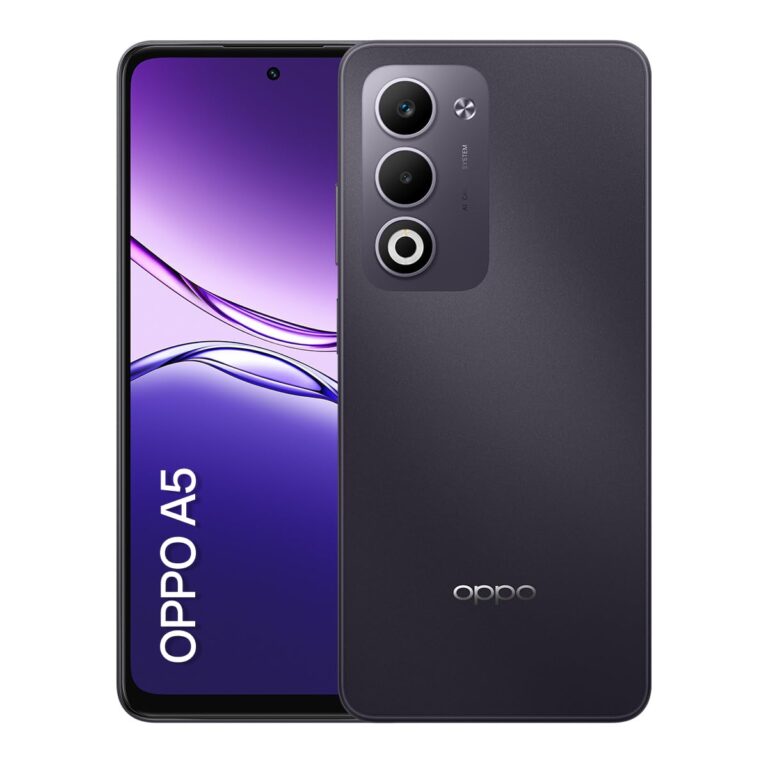 OPPO A5 – 6GB RAM | 256GB | 6000mAh | 50MP | Snapdragon 6S Gen 1