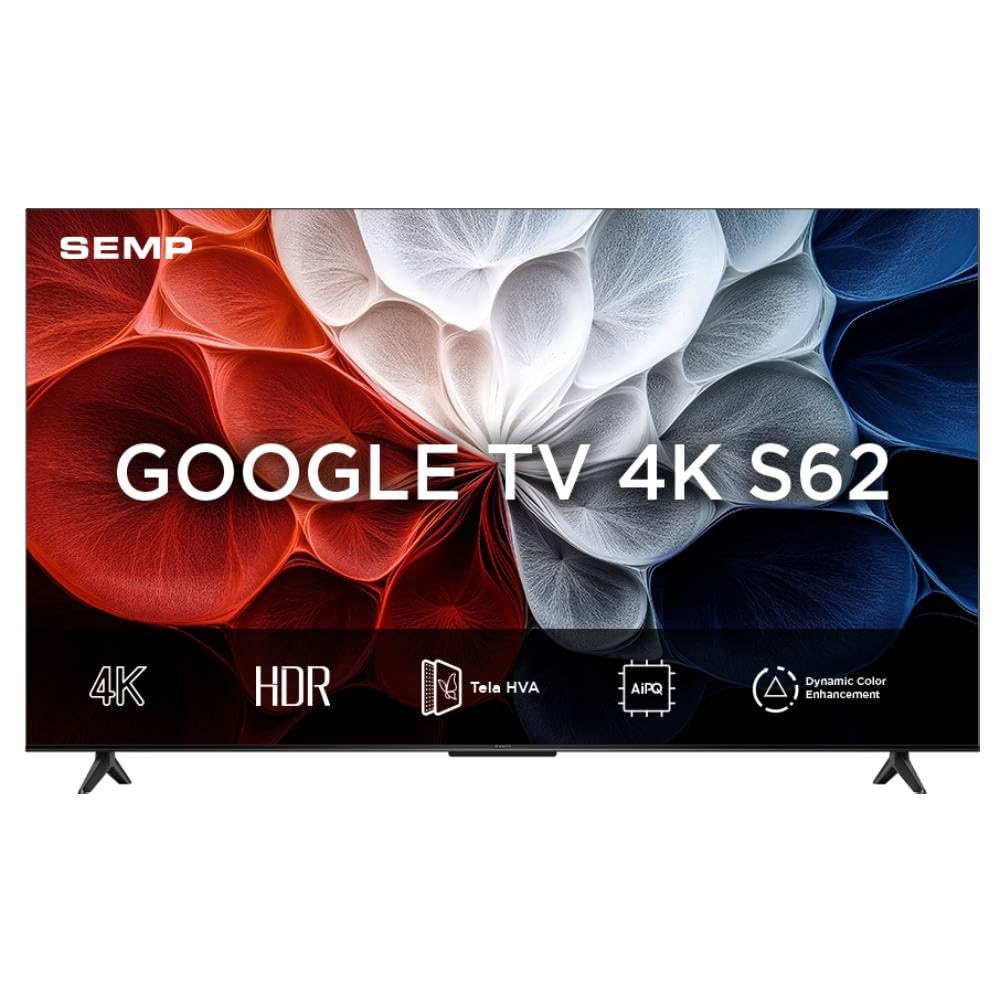 SEMP SMART TV 55” 55S62 4K UHD GOOGLE TV