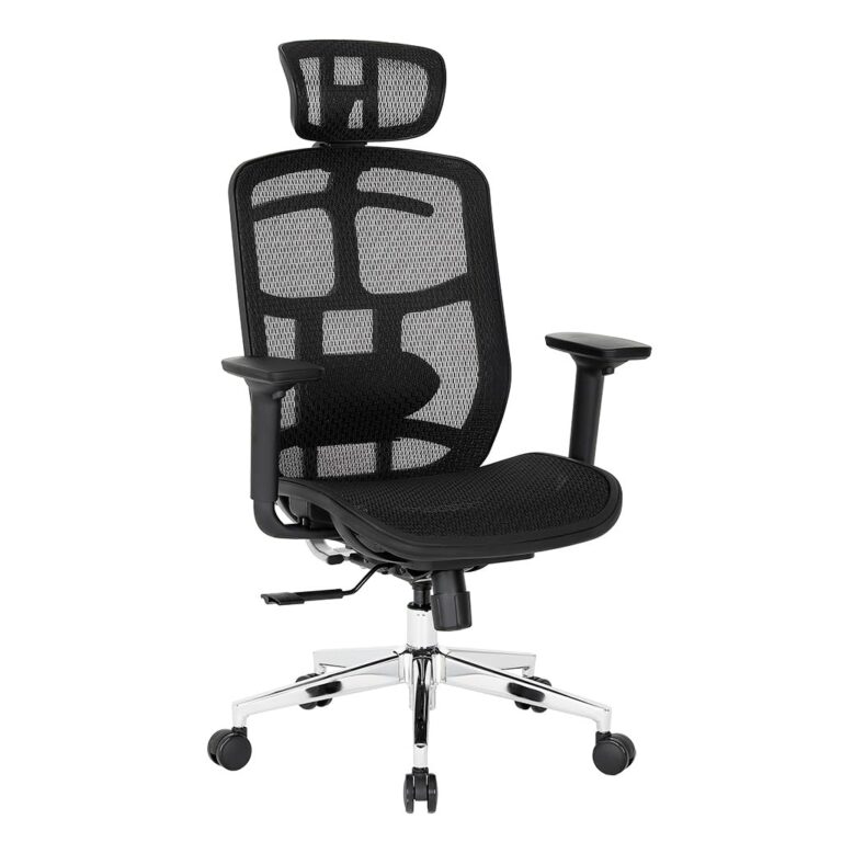 Cadeira Ergonômica DT3 Diana | Mesh Vidartex | Braços e Apoio 3D