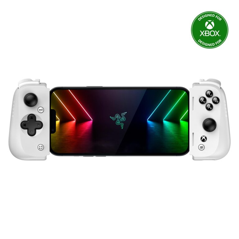 Controle Razer Kishi V2 | iPhone (Lightning) | Xbox Edition | Encaixe Universal | USB-C (Passthrough) | App Nexus | Streaming PC & Cloud
