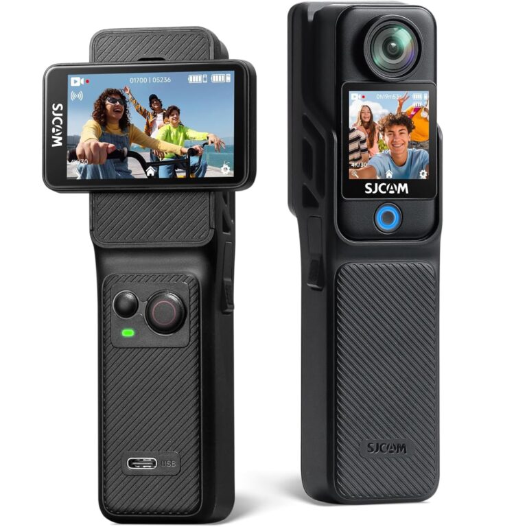 SJCAM C400 Pocket | 4K | 7h de Bateria | Estabilização | À Prova D’água