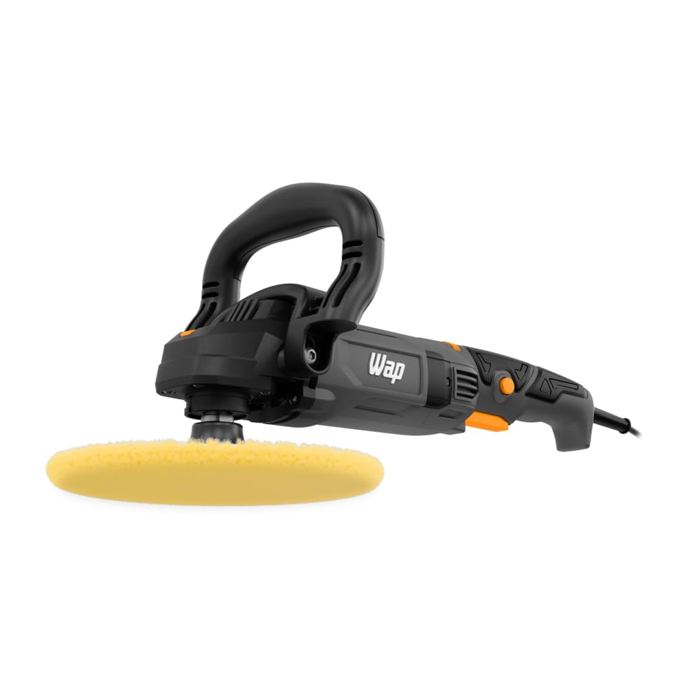 Politriz Rotativa WAP WF PR01 | 7″ | 1200W | 6 Velocidades | Empunhadura Angular | 127V