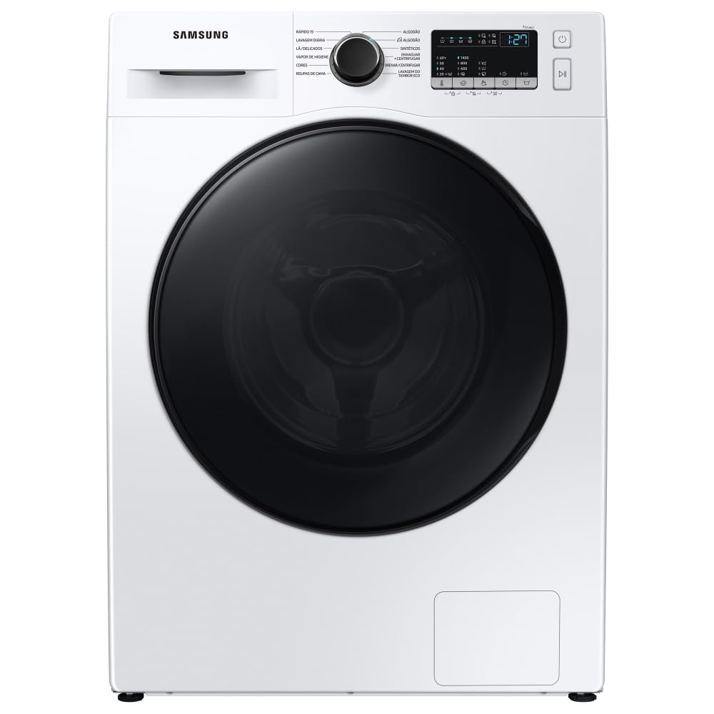 Lavadora de Roupas Samsung WW11T 11Kg | Digital Inverter | Porta Black | 127V