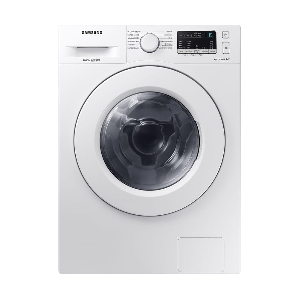 Lava e Seca Samsung WD10M 10,1Kg | Digital Inverter | Ecobubble | 220V