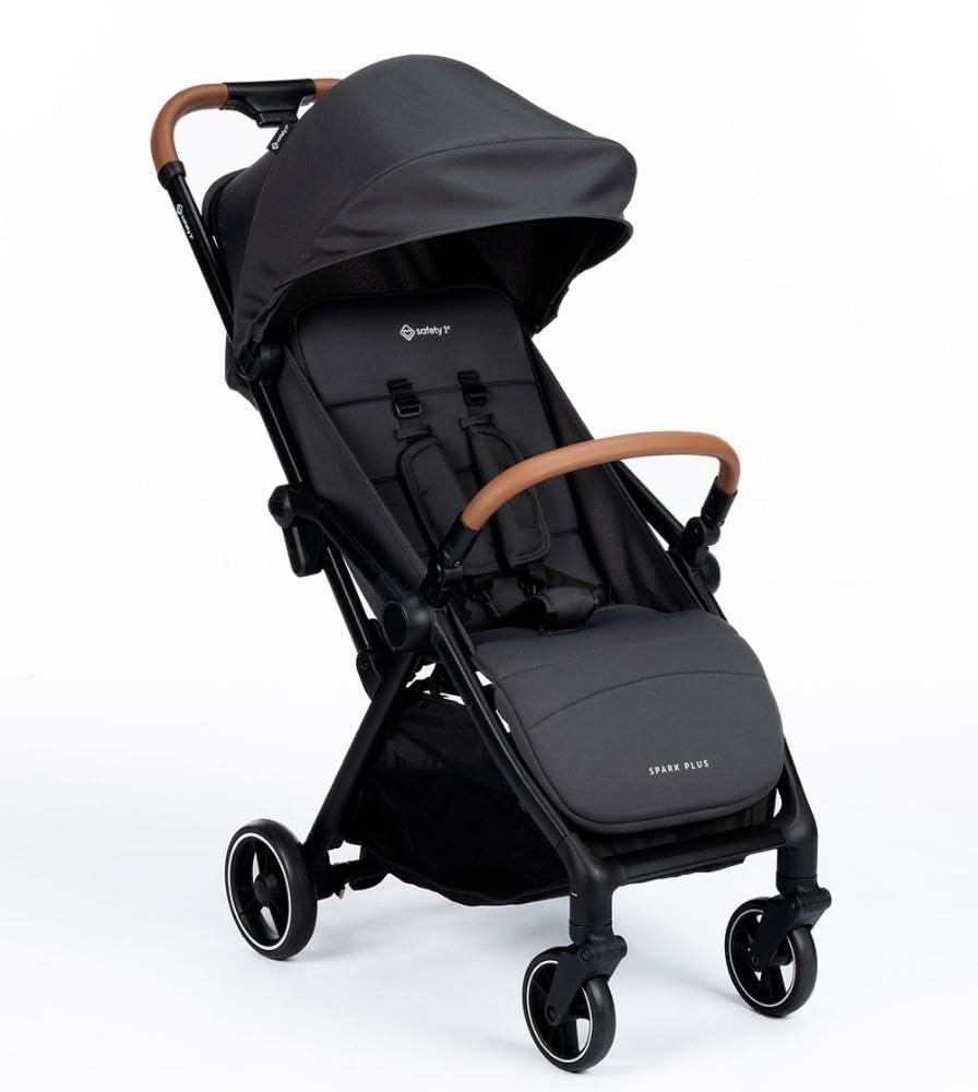 Carrinho de Bebê Safety 1st, Spark Splus, 0 meses a 22 kg, Black Graphite