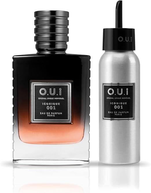 O.U.i Kit Iconique 001 Masculino – Eau de Parfum 75ml + Refil 75ml