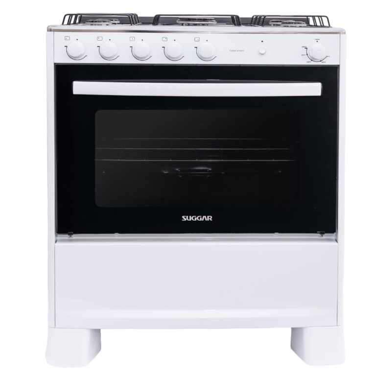 Fogão Suggar Cook Start 5 Bocas | Mesa Inox | Acendimento Automático | Branco | FGICS520BR