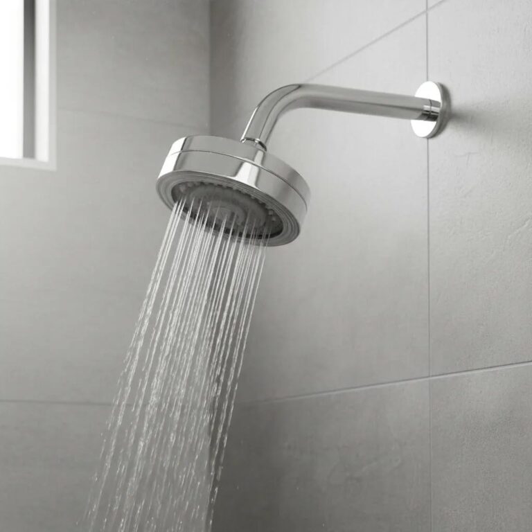 Chuveiro Ducha Alta Pressão | Metal Cromado | Auto Limpante | Articulável | Aquecedor a Gás e Solar