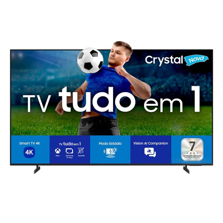 Smart TV Samsung 58″ Crystal UHD 4K U8500F | Xbox Cloud Gaming | Alexa Integrada | 7 Anos de Atualização | 2025