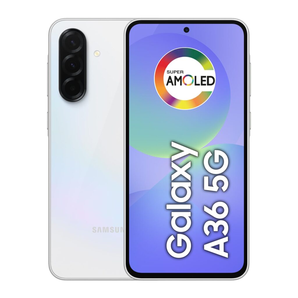 Samsung Galaxy A36 5G 256GB | 8GB RAM | Tela 6,7″ | Câmera Tripla | Selfie 12MP