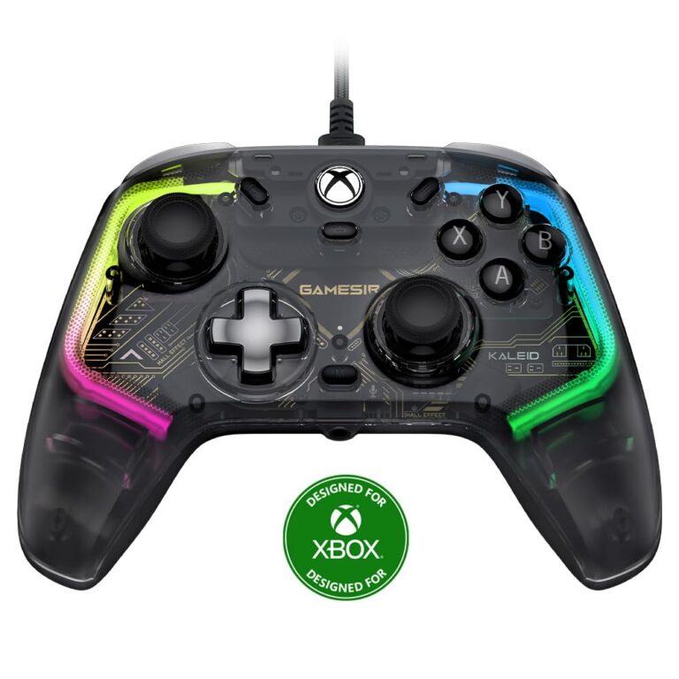 Controle GameSir Kaleid Wired | Xbox | Hall Effect | Gatilhos Analógicos
