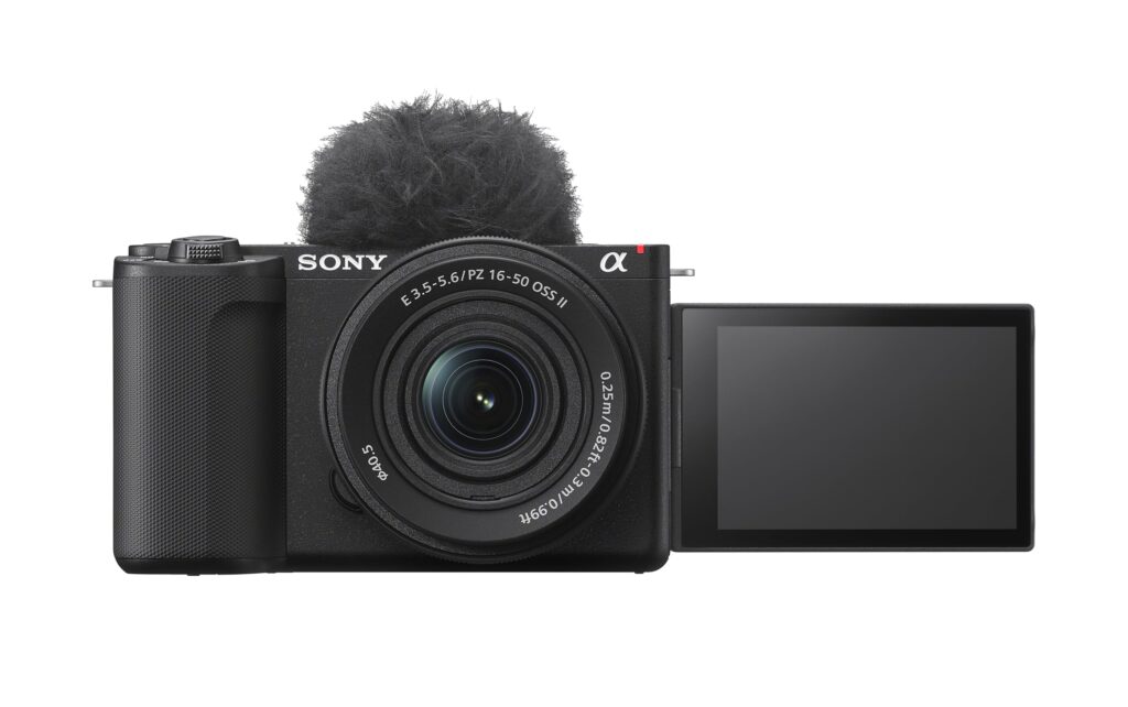 Sony Alpha ZVE10 II – Câmera para criadores de conteúdo sem espelho com lente intercambiável APS-C – preta – com lente