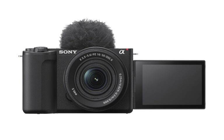 Sony Alpha ZVE10 II – Câmera para criadores de conteúdo sem espelho com lente intercambiável APS-C – preta – com lente