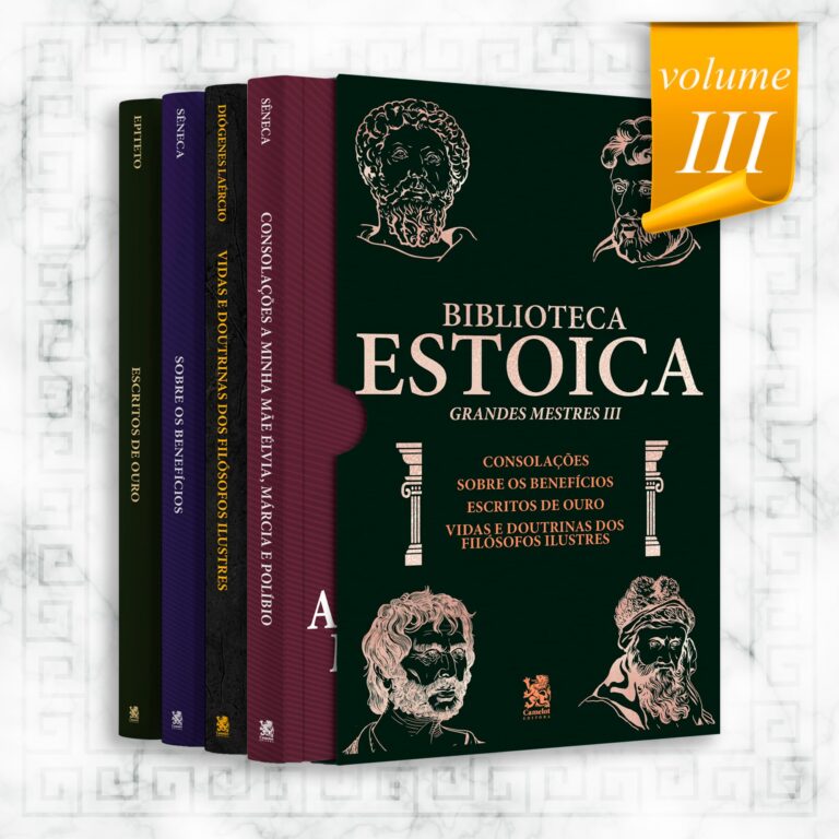 Biblioteca Estoica: Grandes Mestres Volume III – Box com 4 Livros