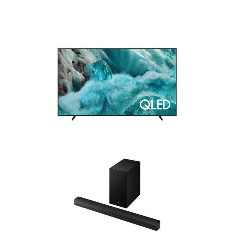 Combo Samsung Vision AI TV 75″ QLED 4K Q7F + Soundbar HW-B450F
