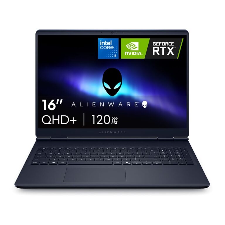 Notebook Gamer Alienware Aurora 16″ WQXGA | Intel Core 5 | 16GB RAM | 512GB SSD | RTX 4050