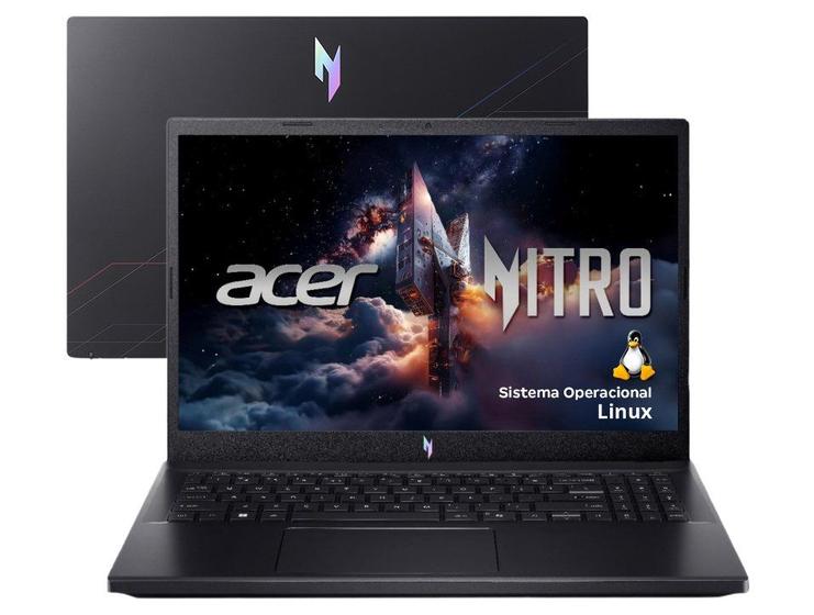 Notebook Acer Nitro V15 i5 | 16GB RAM | SSD 512GB | RTX 4050 | Tela 15,6″ IPS 165Hz |